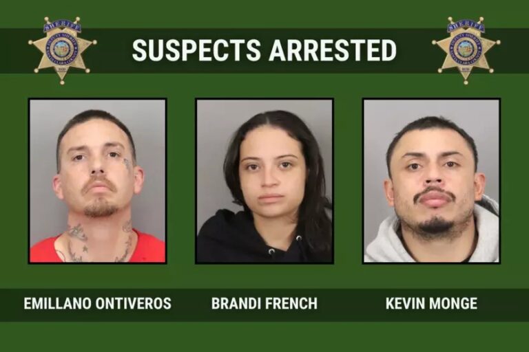 Sheriff Arrests Three in Home Burglary Ring – Silicon Valley Daily